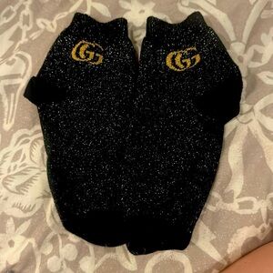 Gucci shiny metallic lurex socks fits women’s sz M